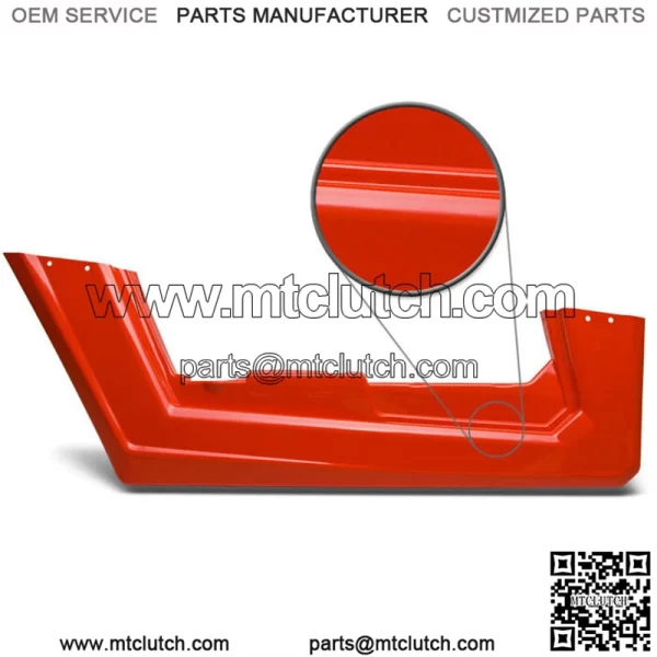 NEW POLARIS PREDATOR 500 FIGHTING RED REAR FENDER PLASTIC PLASTICS (For: Polaris) - Image 2