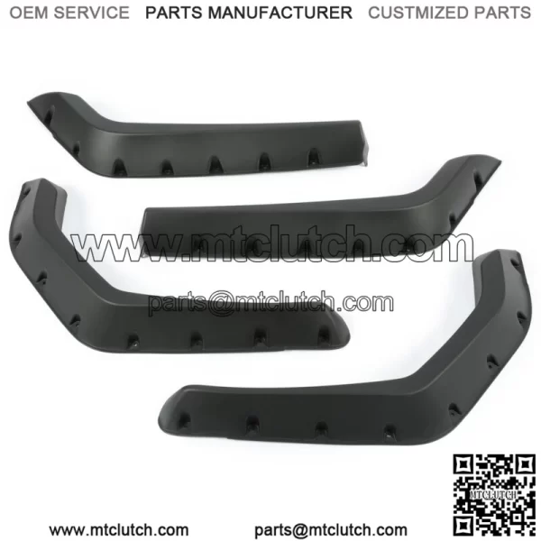 4* Fender Flares Set Arches Extensions For 2008-2010 Polaris RZR 800 4-800 800S (For: Polaris) - Image 3