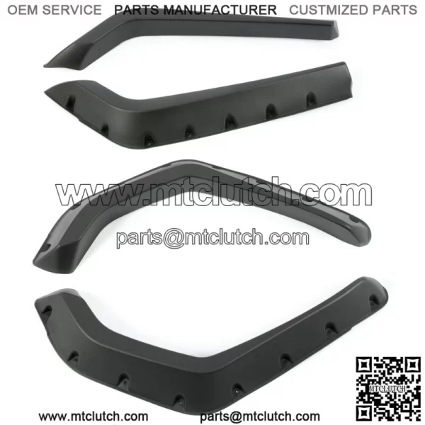 4* Fender Flares Set Arches Extensions For 2008-2010 Polaris RZR 800 4-800 800S (For: Polaris) - Image 5
