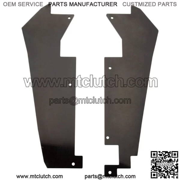Rear Fender Well Mud Guards Polaris RZR Pro XP Turbo R 4 2020-24 (For: Polaris) - Image 2