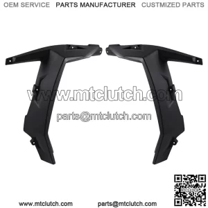 2pcs Front XXL Extended Fender Flares Compatible with Polaris RZR 1000 2014-2023 (For: Polaris)