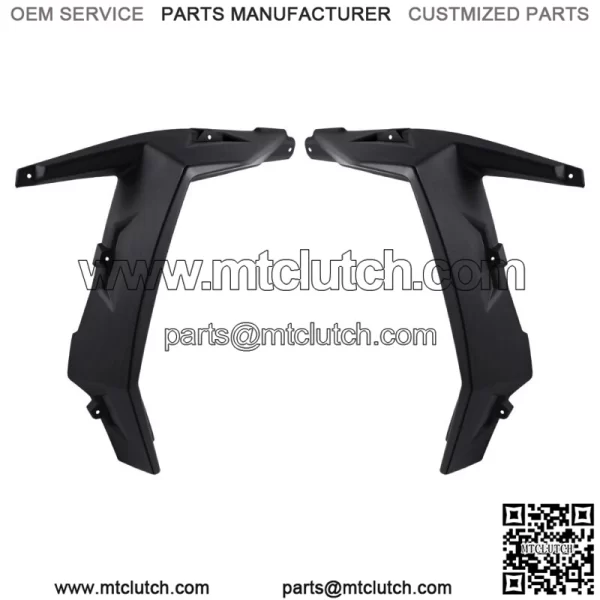 2pcs Front XXL Extended Fender Flares Compatible with Polaris RZR 1000 2014-2023 (For: Polaris) - Image 3