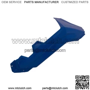 Polaris Fender, Rear, Right, Voodoo Blue, Genuine OEM Part 5450077-619, Qty 1 (For: Polaris)