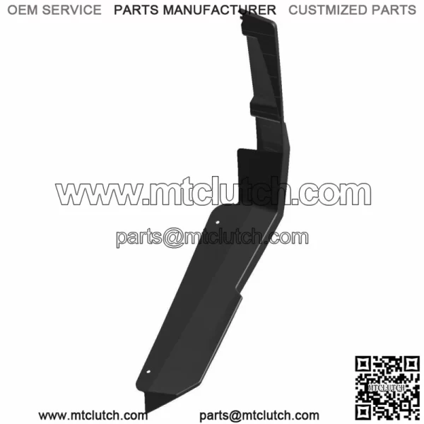 Polaris Fender Flare, Rear, Right, Gloss Black, Genuine OEM Part 5453035-070