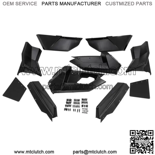 Full Coverage Fender Flares For Polaris RZR Pro XP/Pro R/Turbo R 2020-2024 21 22 (For: Polaris) - Image 2