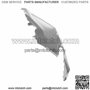 Polaris Fender, Front, Left, Indy Red, Genuine OEM Part 5455882-293, Qty 1