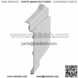 Polaris Fender-Center, Lower, RH, Painted, Sun.Red, Genuine OEM Part 5452919-520