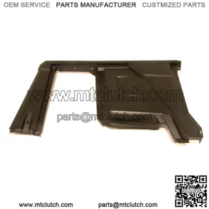 Polaris Fender-Mid, Crew, Right, Gloss Black, Genuine OEM Part 5451102-070 (For: Polaris)