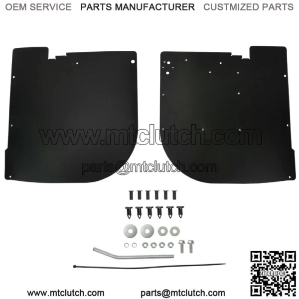 Rear Wheel Inner Liner Mud Guards Fenders For Polaris Ranger XP900 XP1000 13-17