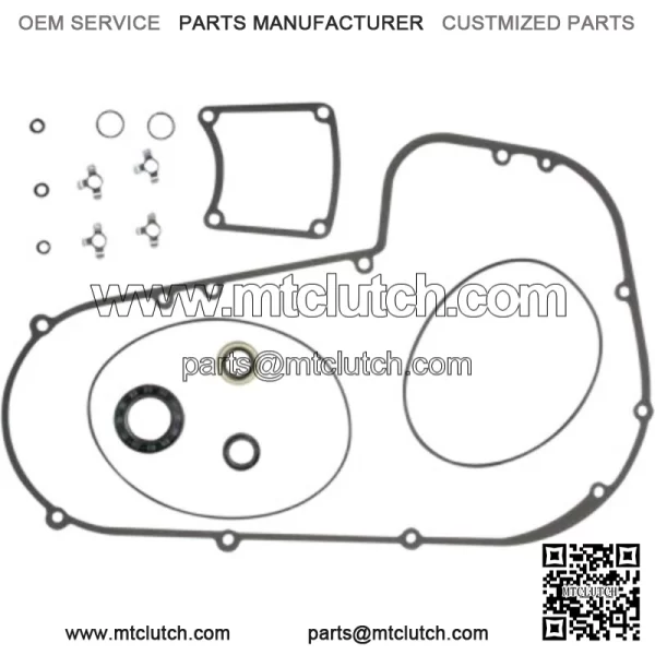 Cometic Complete Primary Cover Gasket Seal O-Ring Kit Harley 80-93 Touring FXR (For: Harley-Davidson)