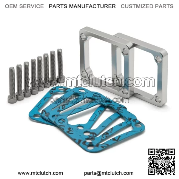 3/8" & 1/2" Intake Reed Manifold Spacer Gaskets Hardware for Yamaha Banshee YFZ350 1987-2006 - Image 3