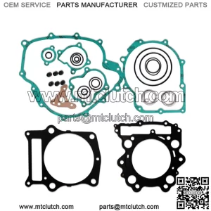 Complete Gasket Kit For Yamaha Grizzly Rhino 660 ATV UTV Engine Top Bottom End (Fits: Yamaha Rhino 660)