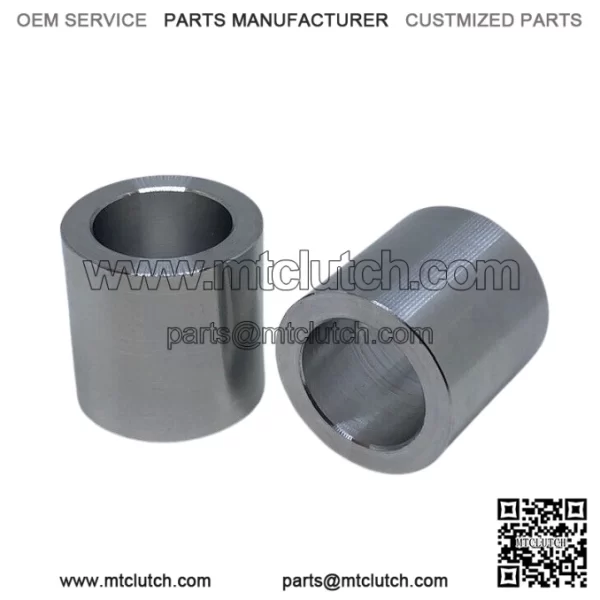 5/8" ID x 1 1/4" Long Aluminum Motorcycle Wheel Axle /Bolt Spacers- Pair