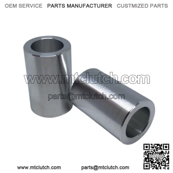 5/8 ID x 1 3/4" Long Aluminum Motorcycle Wheel Axle / Bolt Spacers - Pair