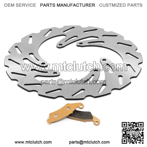 270mm Stainless Steel Front Brake Disc Rotor And Brake Pad For KAWASAKI KX Series - Image 3