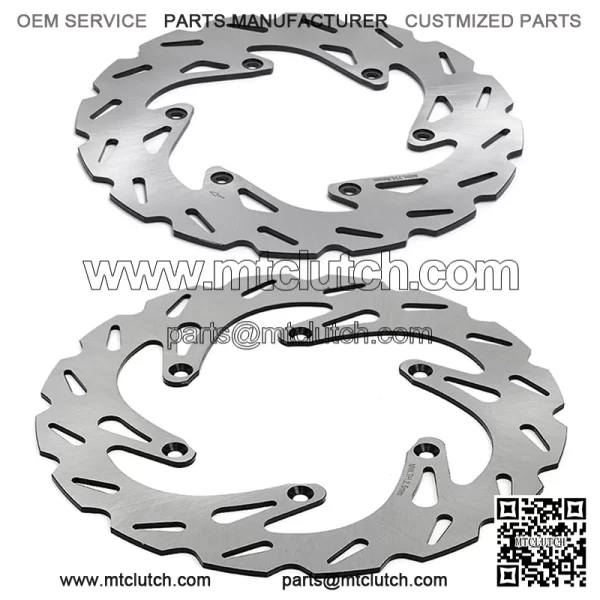 250*240mm Stainless Steel Brake Disc Rotor Set for SUZUKI RM 125 2006-2010/ SUZUKI RM 250 2006-2010