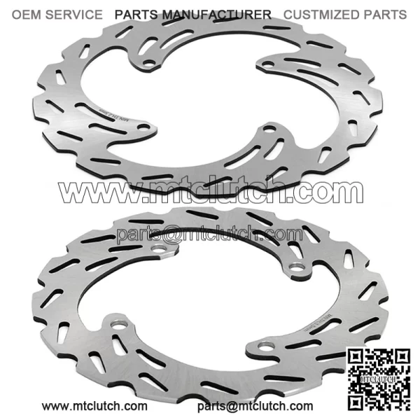 270*240mm Stainless Steel Brake Disc Rotor Set for SUZUKI RM-Z 250 2019-and up / SUZUKI RM-Z 450 2018-and up - Image 3