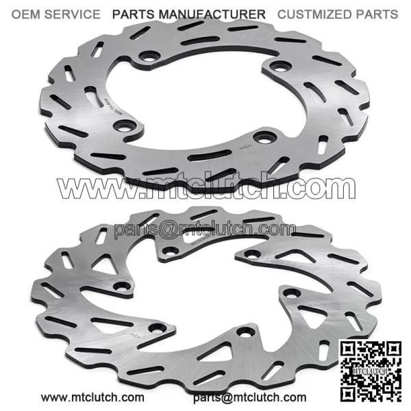 290*240mm Stainless Steel Brake Disc Rotor Set for Suzuki DR650 SET-Y,SEK1-SEK9,SKL0/1 SP46B H1690 Front 96-UP