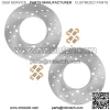 2 Rear Disc w/ Stud Bolt fits Polaris Sportsman 800 4x4 2007 2008 2009 2010 2011 For: Polaris Sportsman 800