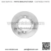 Rear Brake Disc Rotor for Yamaha Rhino 700 YXR700 4X4 2008 2009 2010-2013(For: Yamaha Rhino 700)