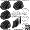 2 Rear Axle Outer Inner CV Boot Kit for Polaris Sportsman 700 800 EFI 2006 2007 For: Polaris Sportsman 800 - Image 3