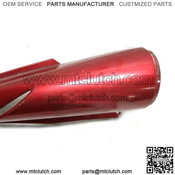 06 Yamaha Apex RTX RX 10 1000 Snowmobile left muffler exhaust tail pipe cover - Image 4