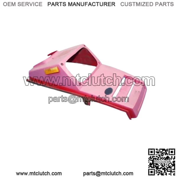2000 POLARIS TRAIL BOSS 325 HEADLIGHT CASE PLASTIC HOUSING COVER HOOD RED(For: Polaris)