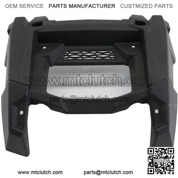 Polaris ATV Front Cover, Lower, Gloss Black, Genuine OEM Part 5451442-070, Qty 1