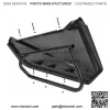 Plastic lower panel doors can-am maverick X3 - Image 2