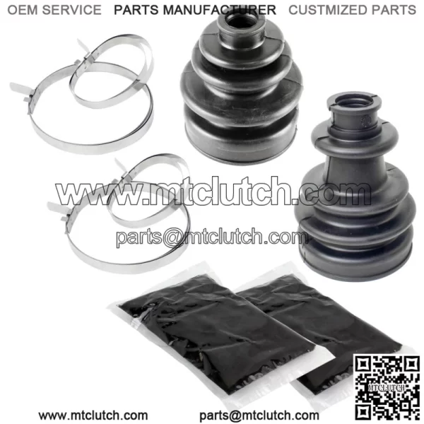 Rear Axle Inner Outer LH RH CV Boot Kit for Polaris Sportsman 570 4x4 2017-2020 For: Polaris Sportsman 570