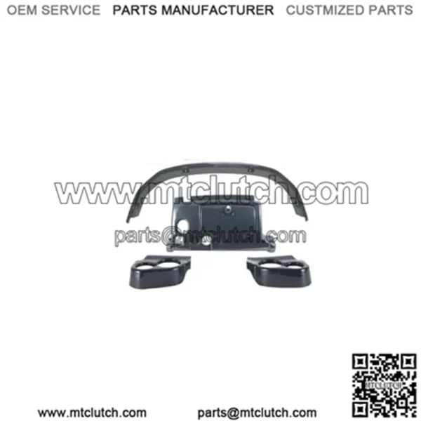 Carbon Fiber Precedent Carbon Fiber Finish Dash 1 Locking Door Club Car Precedent