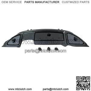 Club Car Precedent Golf Cart Carbon Fiber Dash Panel Locking Glove Box 2004-2007
