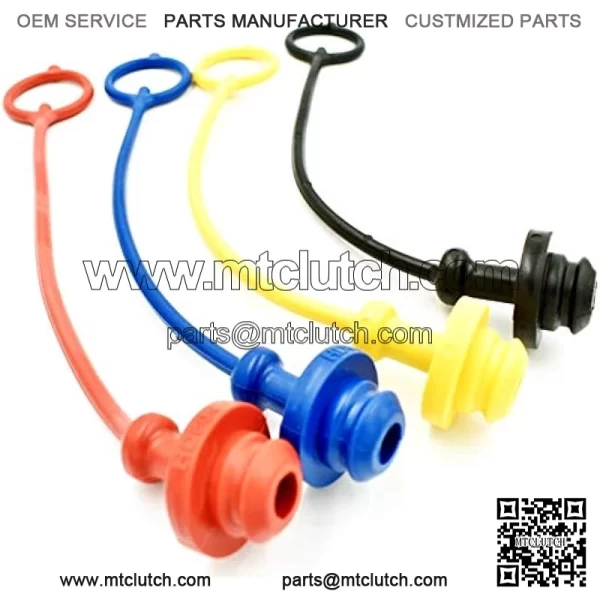 4 Male Hydraulic Coupler Dust Plug Set ISO 3/8 fits John Deere Tractor Loader 1070 2032 2032R 2038R 2305 2320 2520 2720 3120 3320 3520 3720 H160 H165 H160 H165