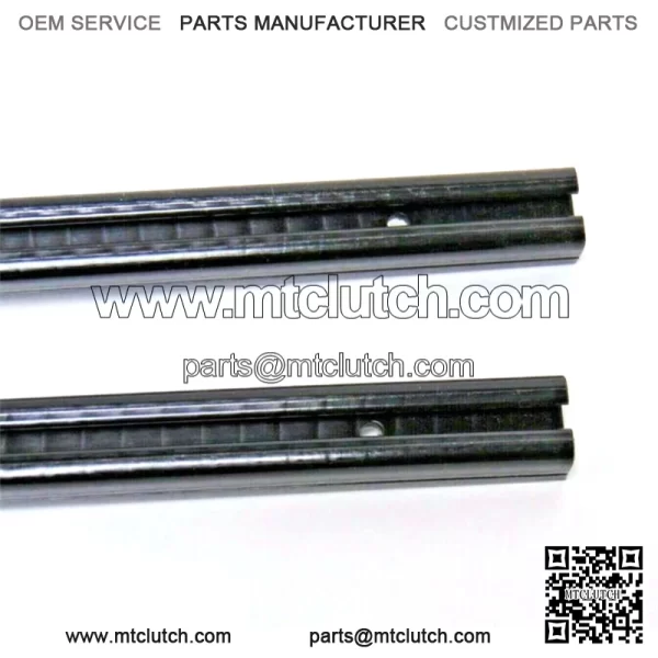 2 OEM Sliders Slide Rails Wear Strips 137" Track & Shorter 2604-257
