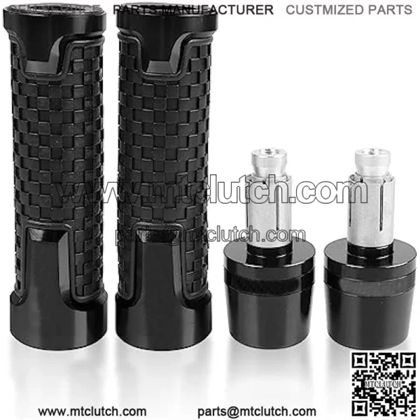 Motorcycle 7/8" 22mm for Y&AMAHA FZR400 1988 1989 1990 2001 2009 2015 2019 FZR 400 Motorcycle Anti-Skid Handles Grips Grips Handlebar Cap