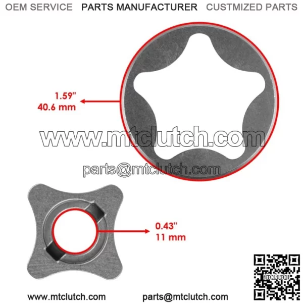 Gerotor Assembly For Polaris 1204293 New ATV / UTV For: Polaris Sportsman 570 - Image 2