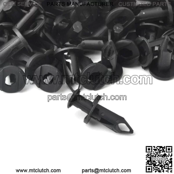 100pcs Fender Clips Body Rivets for Polaris Ranger TRX 400EX RZR XP 1000 Honda For: More than one vehicle - Image 2