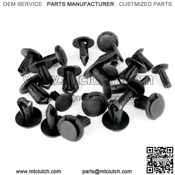 100pcs Fender Clips Body Rivets for Polaris Ranger TRX 400EX RZR XP 1000 Honda For: More than one vehicle - Image 3