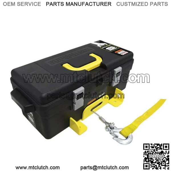 Winch2Go 12V Portable Winch 4000 LB Capacity With 50' Steel Rope - Image 3