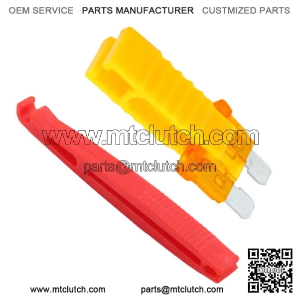 2x Fuse Clips Mini Fuse Puller Extractor Removal Tool Kit Car Parts Accessories (For: More than one vehicle)