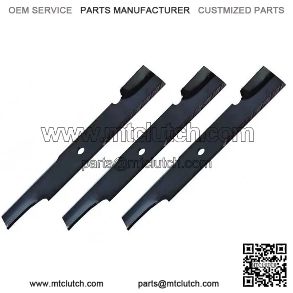 Set of 3 Oregon Blades for 61" Cut Replaces Ferris 5020842, 5020842S