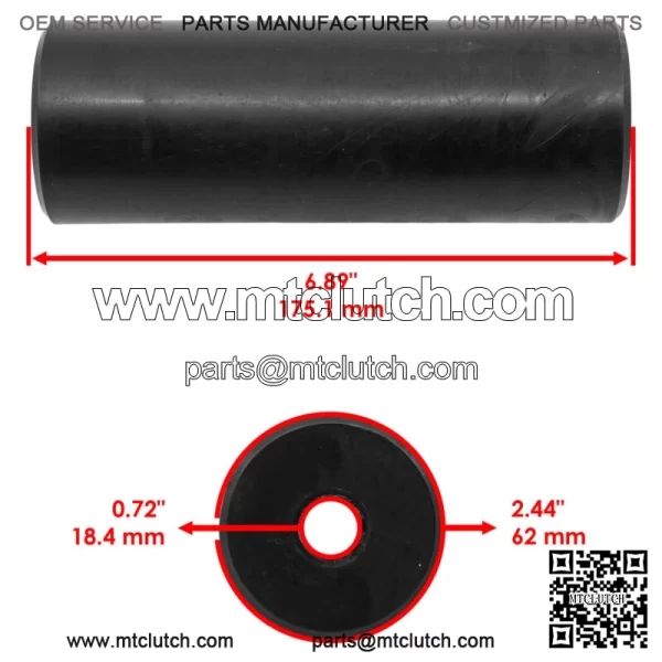 Deck Wheel Roller For John Deere 300 312 314 316 317 318 322 330 332 425 - Image 2