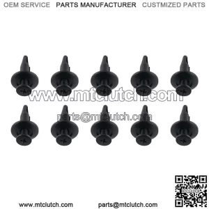 Fit For Yamaha Viking EPS/VIEPS/Ranch Edition 6mm Plastic Fender Rivets Clip Pin (Fits: Yamaha Rhino 660)