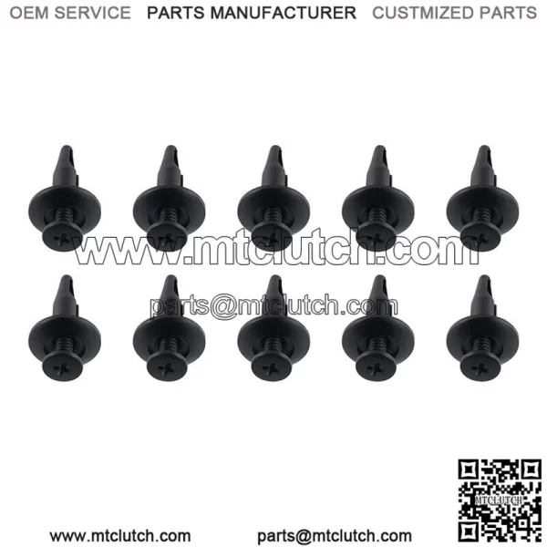 Fit For Yamaha Viking EPS/VIEPS/Ranch Edition 6mm Plastic Fender Rivets Clip Pin (Fits: Yamaha Rhino 660)