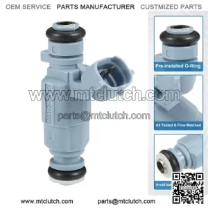 Fuel Injector No.35310-38010-D for Hyundai Sonata 1999-2004 Base 2.4L Blue 1 Pc