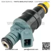 Fuel Injectors Compatible with 1995-1996 E350 Econoline Club Wagon 7.5L,1991-1996 F250 7.5L,1993-1995 Mustang,1991-1997 F350 7.5L,1995-1996 E350 Econoline 7.5L,Replace FJ699 F1TZ9F593C - Image 3
