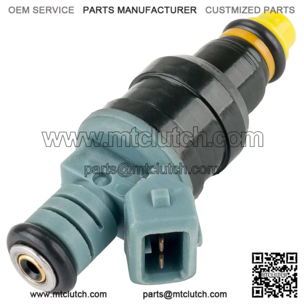 Fuel Injectors Compatible with 1995-1996 E350 Econoline Club Wagon 7.5L,1991-1996 F250 7.5L,1993-1995 Mustang,1991-1997 F350 7.5L,1995-1996 E350 Econoline 7.5L,Replace FJ699 F1TZ9F593C - Image 3