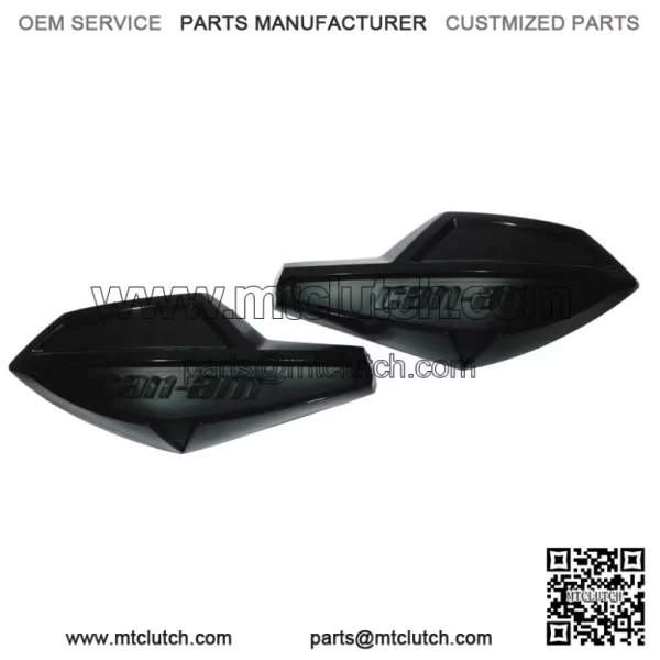 2013-2023 Can-Am Renegade Outlander OEM L/R Black Hand Guard Shells 715001706