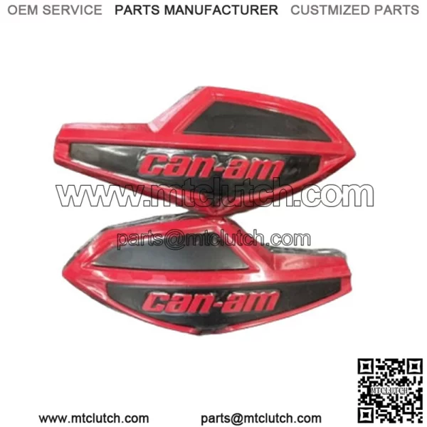 Can-Am Viper Red Handlebar Wind Deflector Pair 715006118