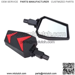 UTV Adjustable Rear View Mirrors 1.75" Bar For Polaris RZR Ranger 800 900 1000 For: More than one vehicle